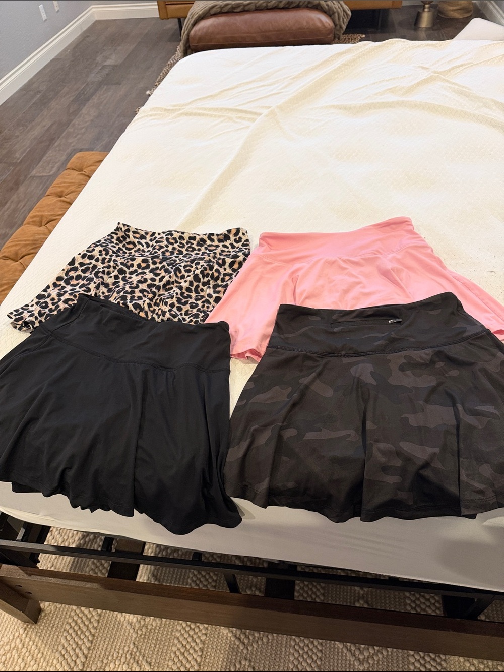 Amazon Women’s Circle Skater Skirts - Pink, Black, Leopard, Camo